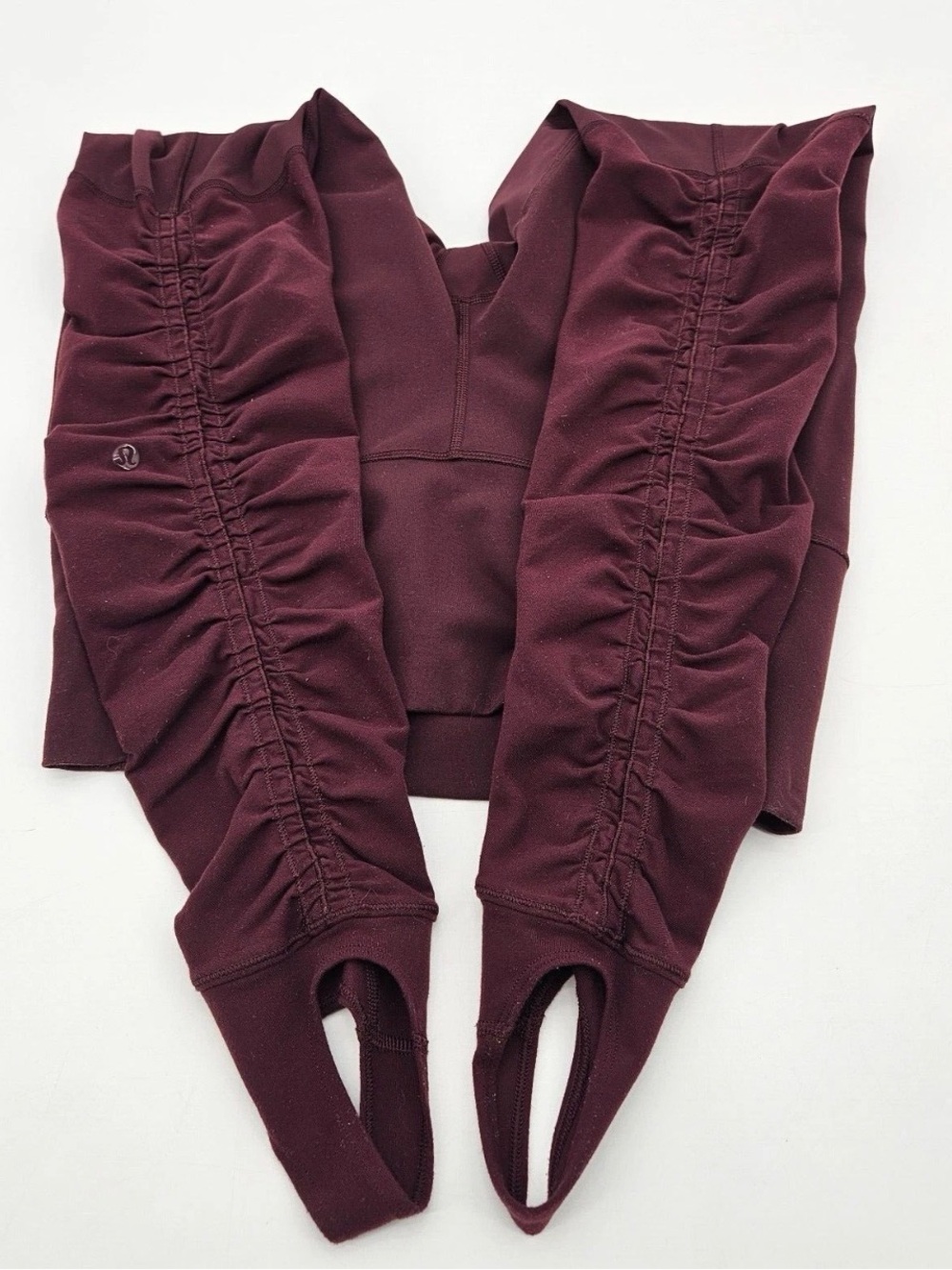 *RARE* Lululemon Wunder Under Pant (Stirrup) in Bordeaux Drama